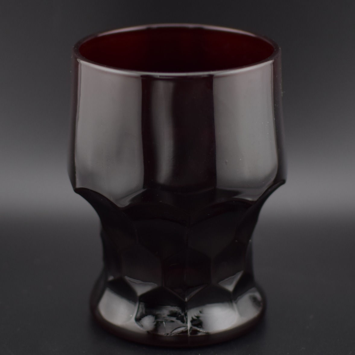 9oz Tumbler, Flat - Georgian Ruby