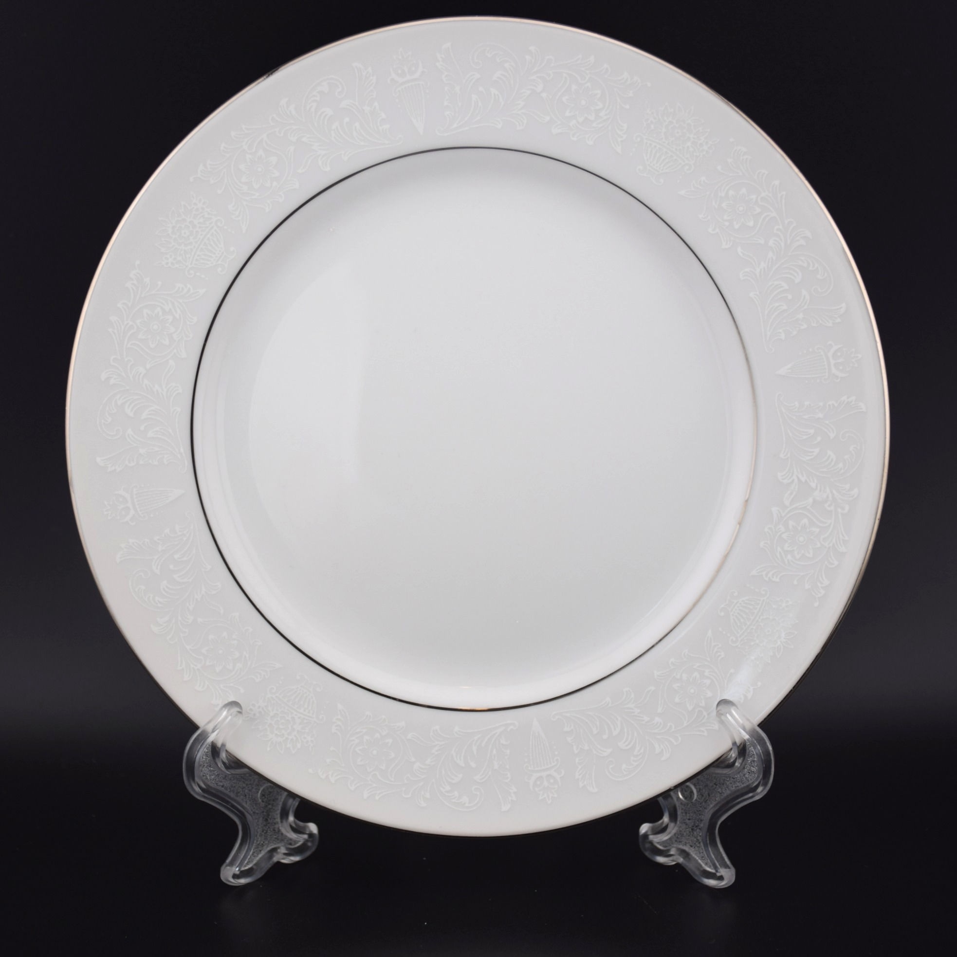 Salad Plate - Lovelace collection by Crown Victoria
