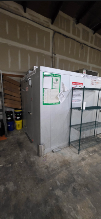 8 x 16 walk in cooler freezer combo