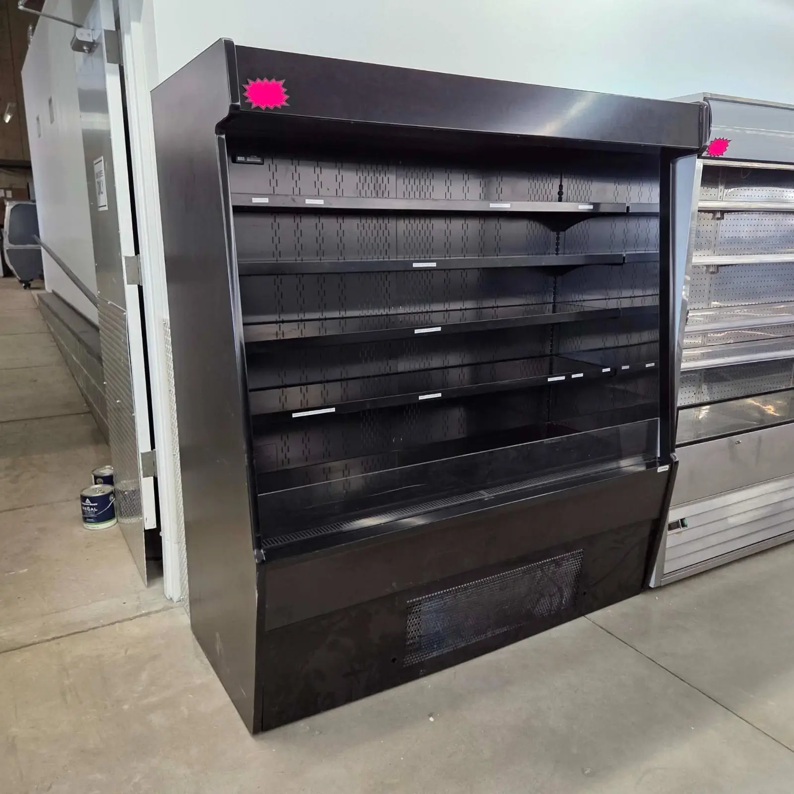 Structural Concepts CO67R-E3 71" Open Air Merchandiser Refrigerator - 220V