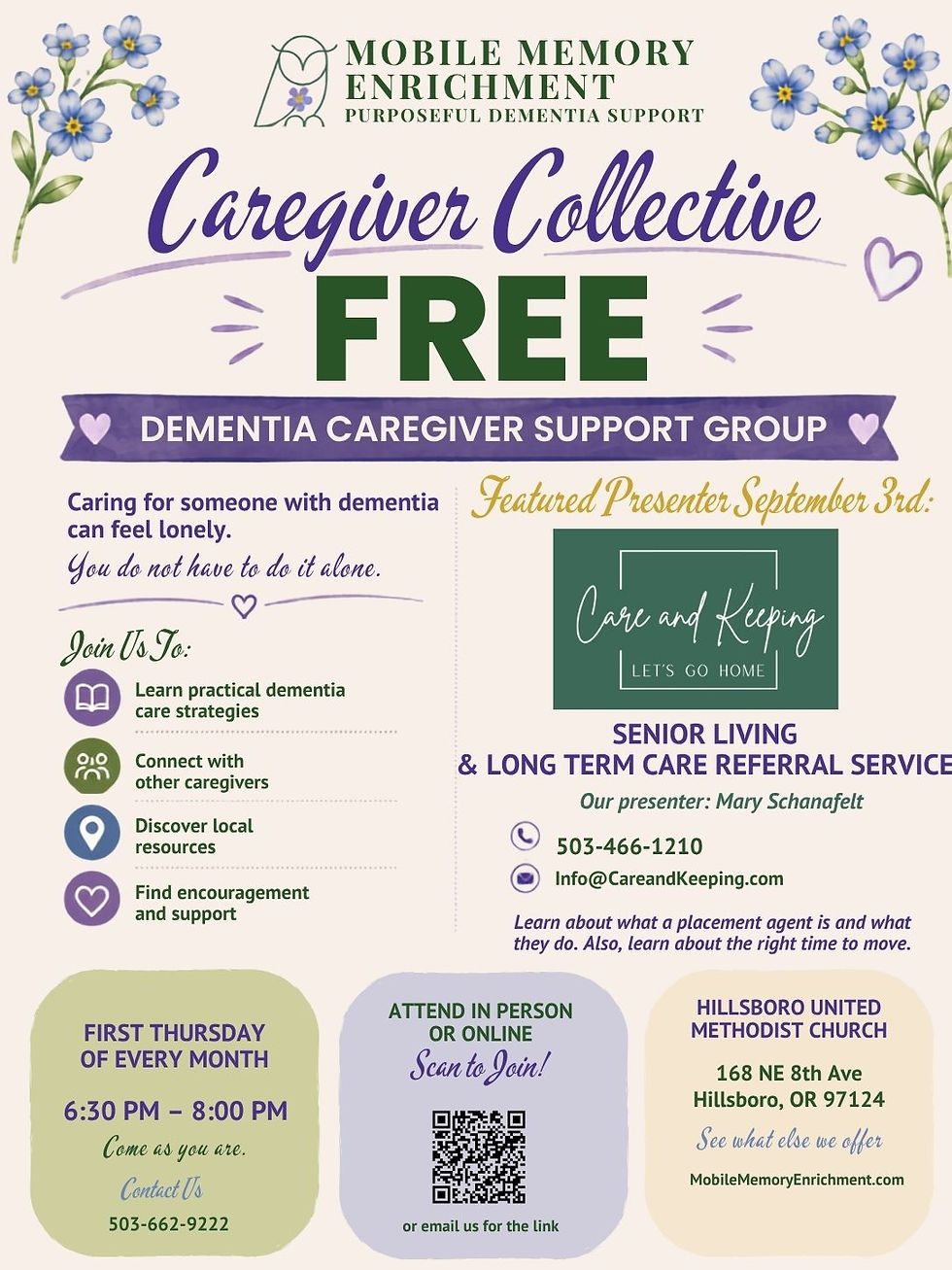 Senior Living Placement Hillsboro Oregon: Free Caregiver Collective