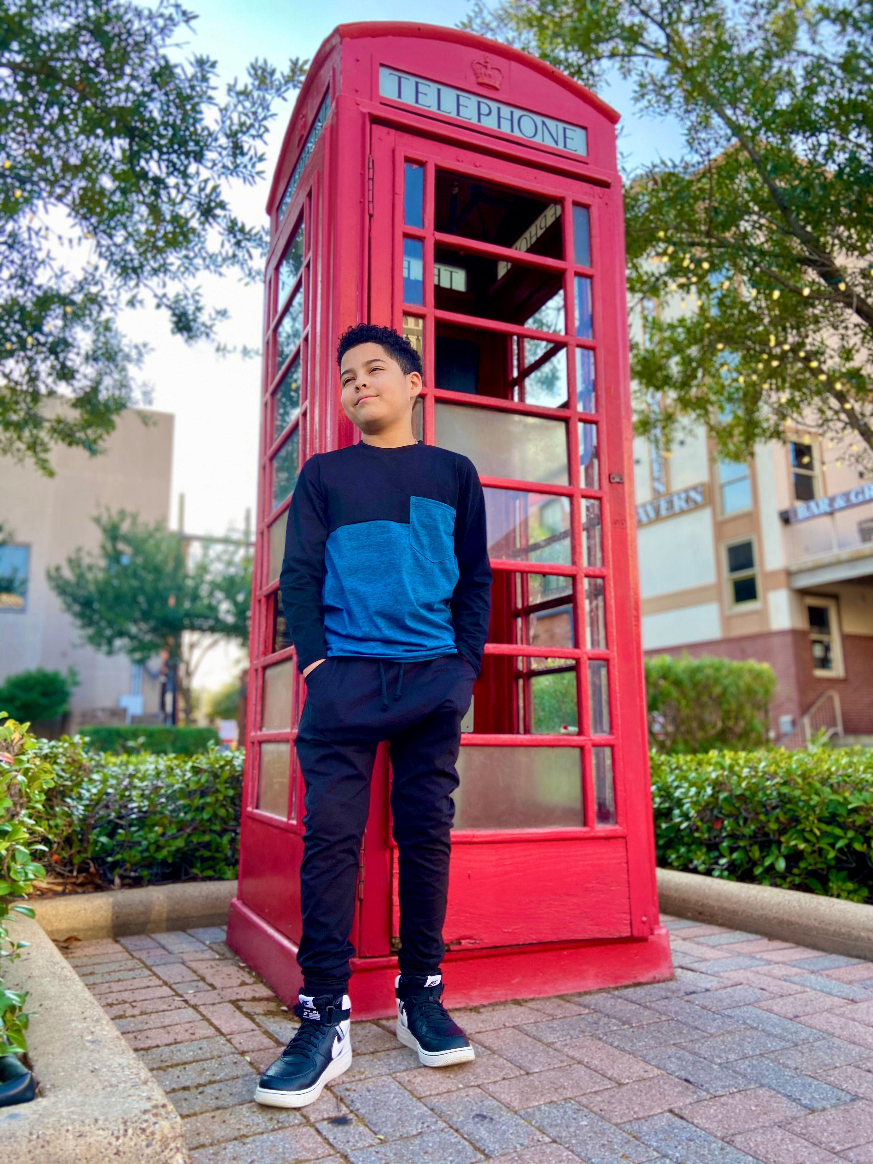 Kangaroo  Pocket Boy Joggers