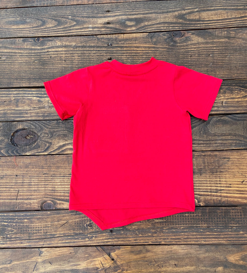 Thumbnail: Let the Weak Say, I AM STRONG Toddler Red Shirt