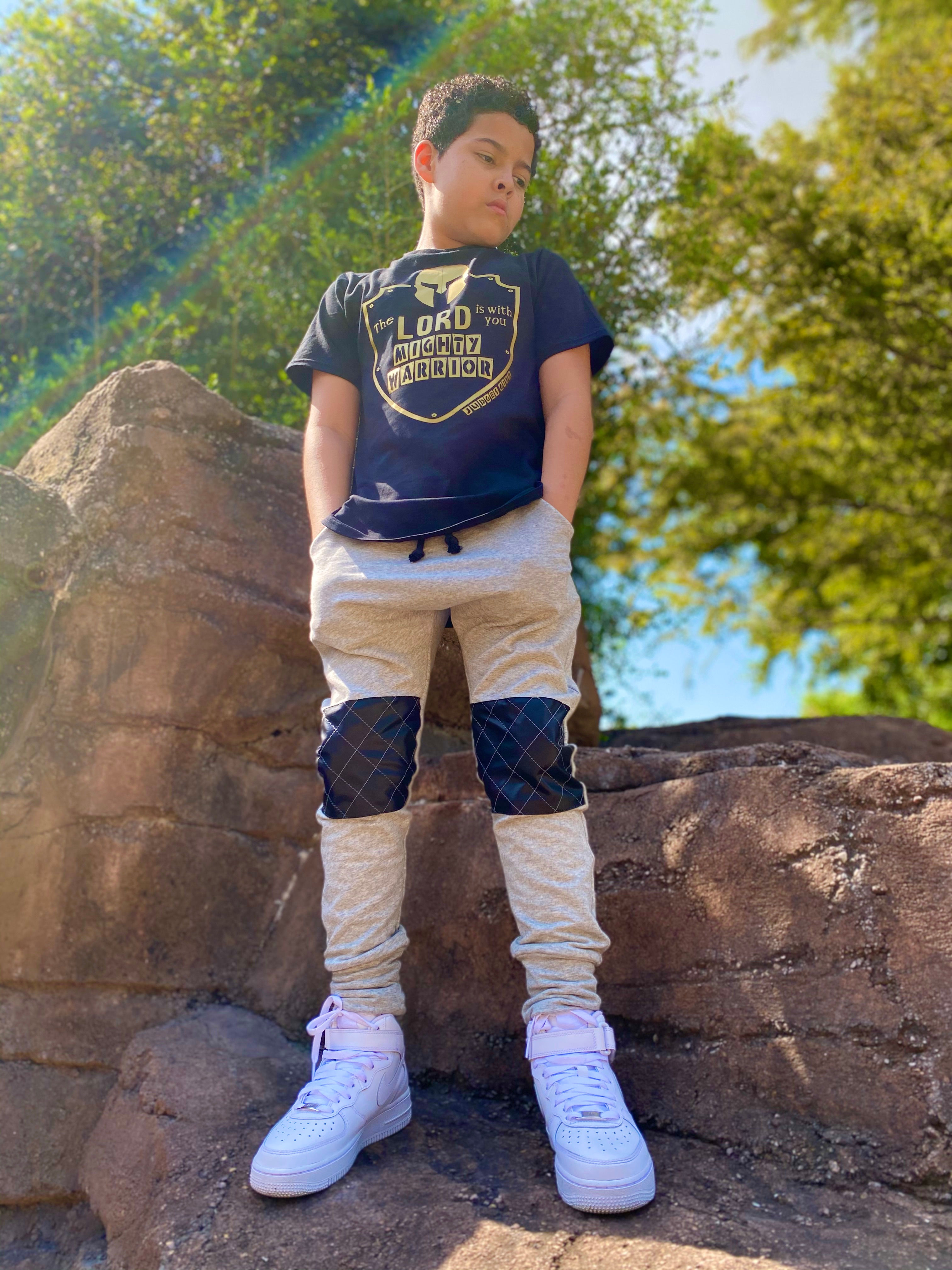 Heather Gray Boy Harem Pants