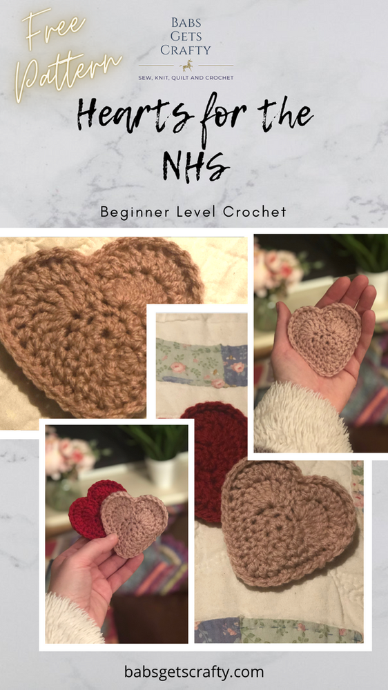 End of Life Hearts for NHS Free Crochet Pattern