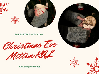 Christmas Eve Fitted Mitten KAL - Part 4
