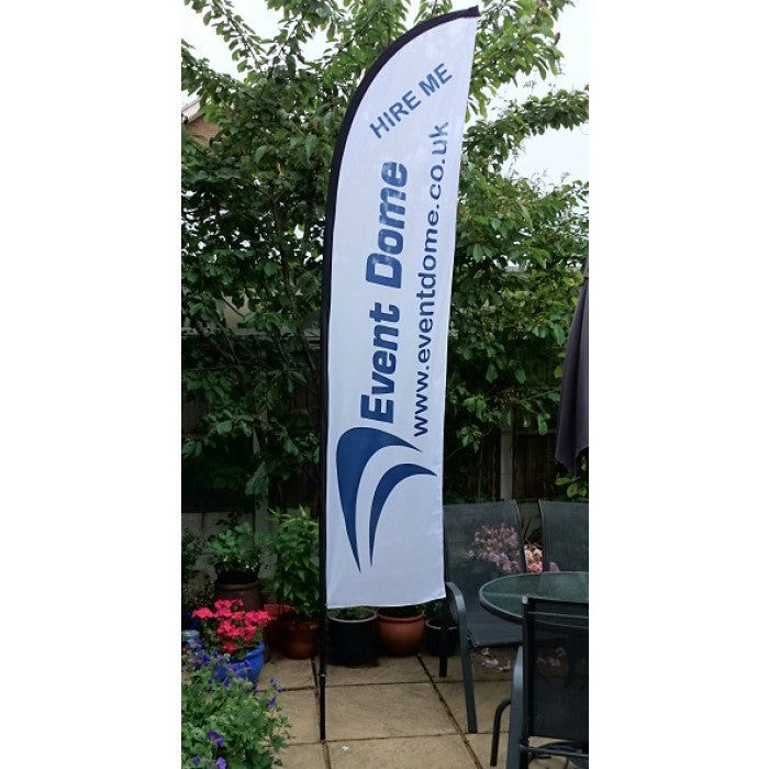 Double sided Feather Flag 3.4m