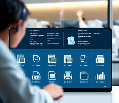 Q C I uses high tech to manage all documentation