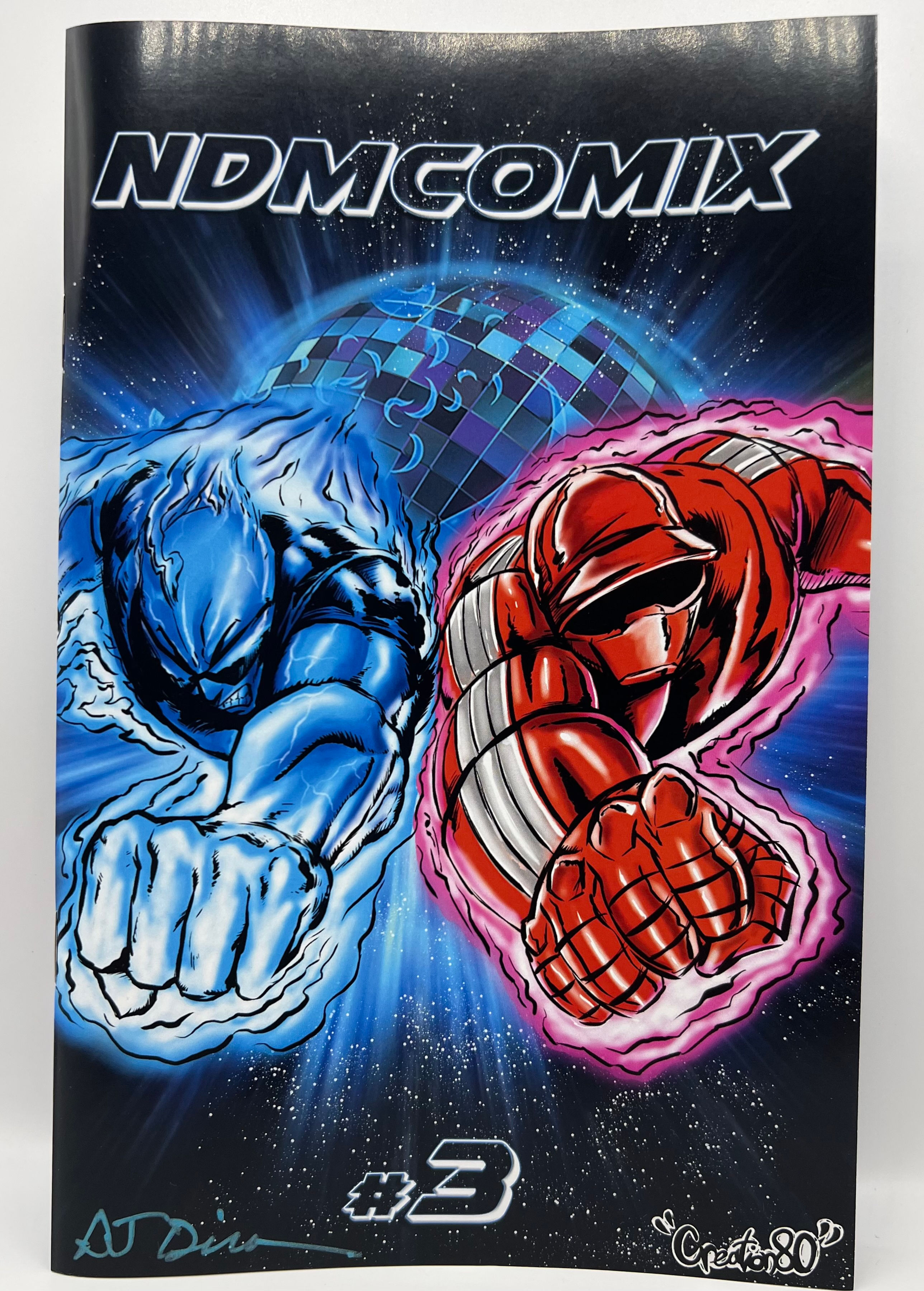 ndmcomix #3 : MegaMen Savage Transform  / autographed by DJ Dimension