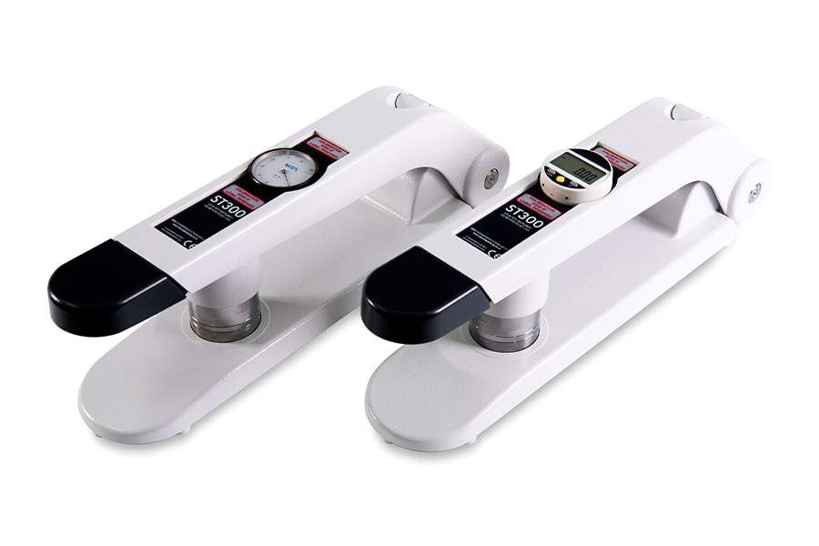 ST300 softness tester and leather laboratory testing equipment — Kymera Group