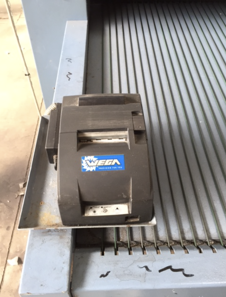 Printer for an electronic leather measuring machine — Kymera Group spare parts supplier
