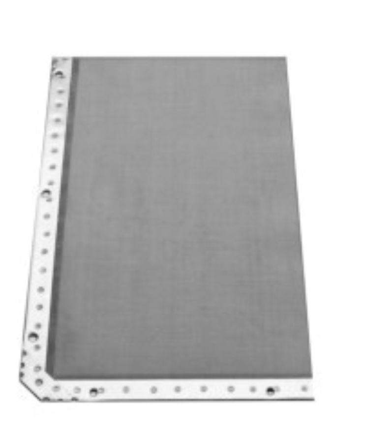 Fine mesh for vacuum dryer plate