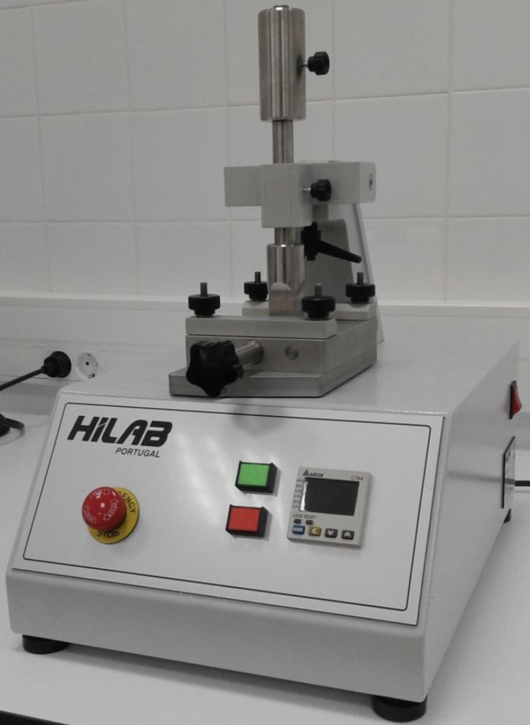 Leather laboratory instrument