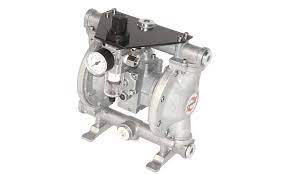 Diaphragm pump for spray line finish feed