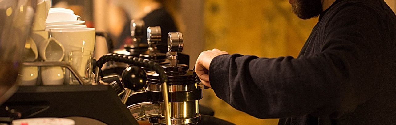 Barista Making Coffee 