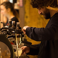 Barista Making Coffee