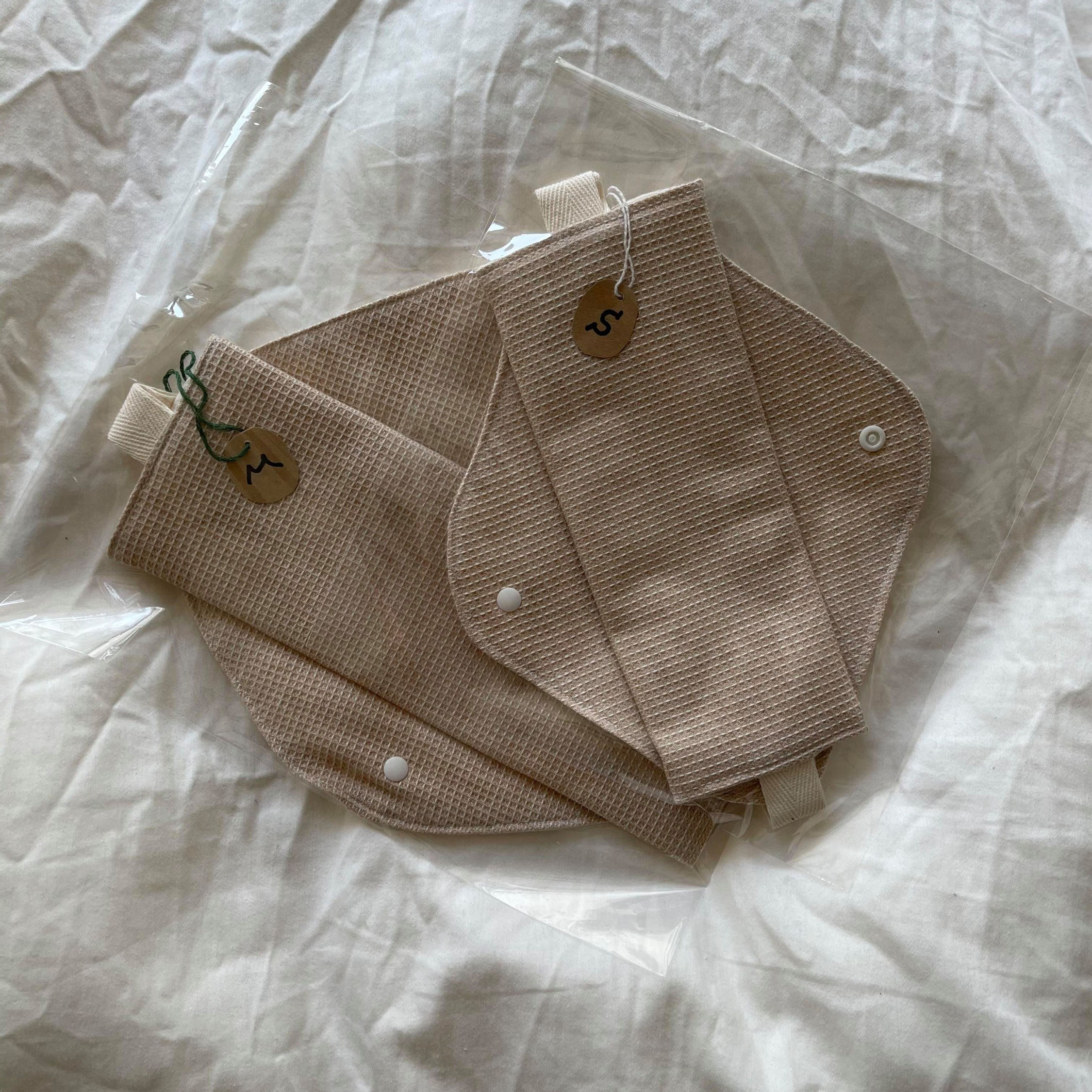 三つ折りあて布