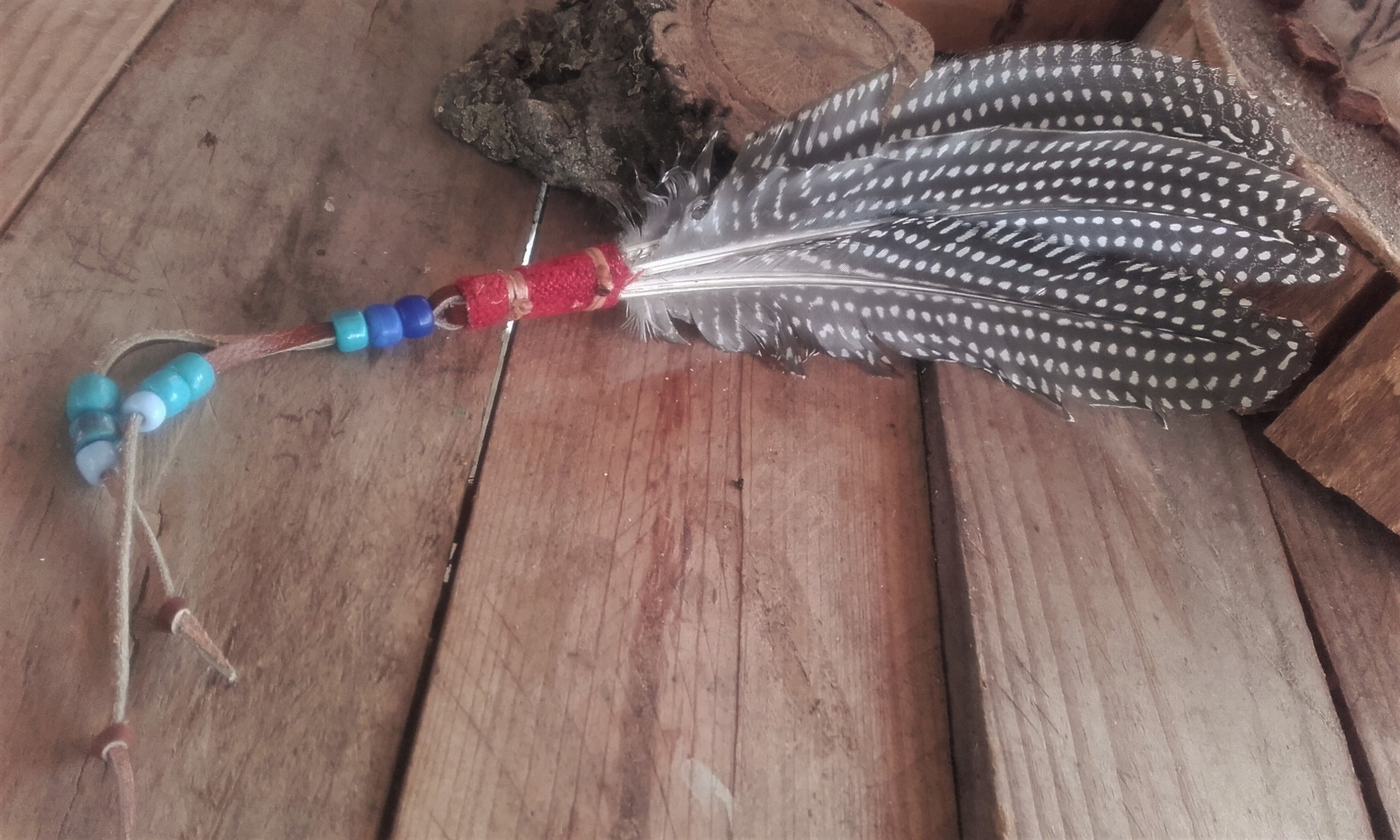 plume de ceremonie - fumigation - eventail