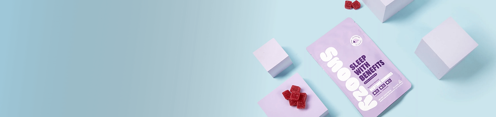 Snoozy Sleep With Benefits: Bedtime Gummies 10MG