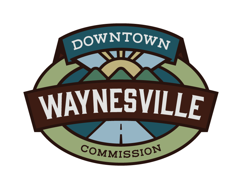 Downtown Waynesville, NC | Appalachian True logo