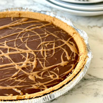 Pesach Chocolate Almond butter pie