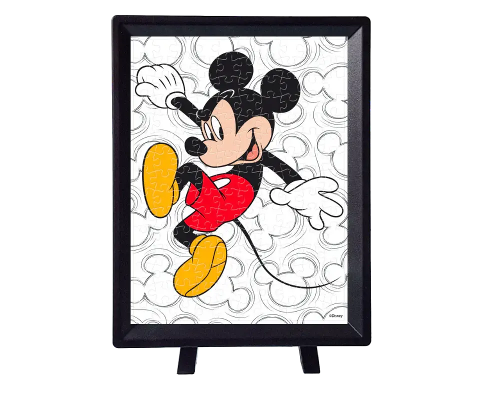 Rompecabezas Miniatura Mickey Siluetas 150 Piezas de Plástico Disney
