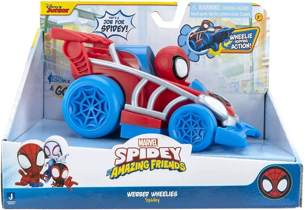 Marvel Spidey - Webbed Wheelies Red