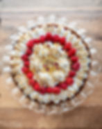 Lemon Raspberry Meringue Tart