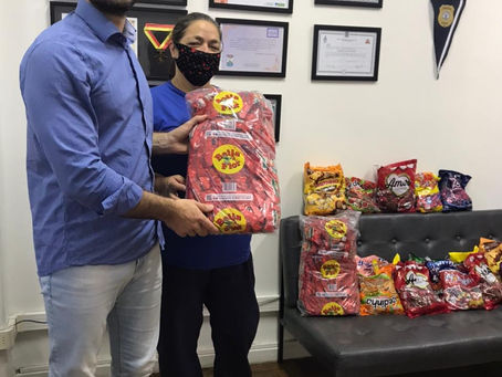 Doações da Páscoa Solidária são entregues