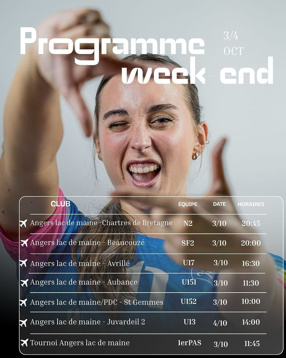 programme octobre 34