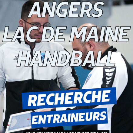 Recherche entraîneur adjoint N2 + coach principal SF2