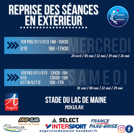 Planning du mois de mai pour les plus jeunes