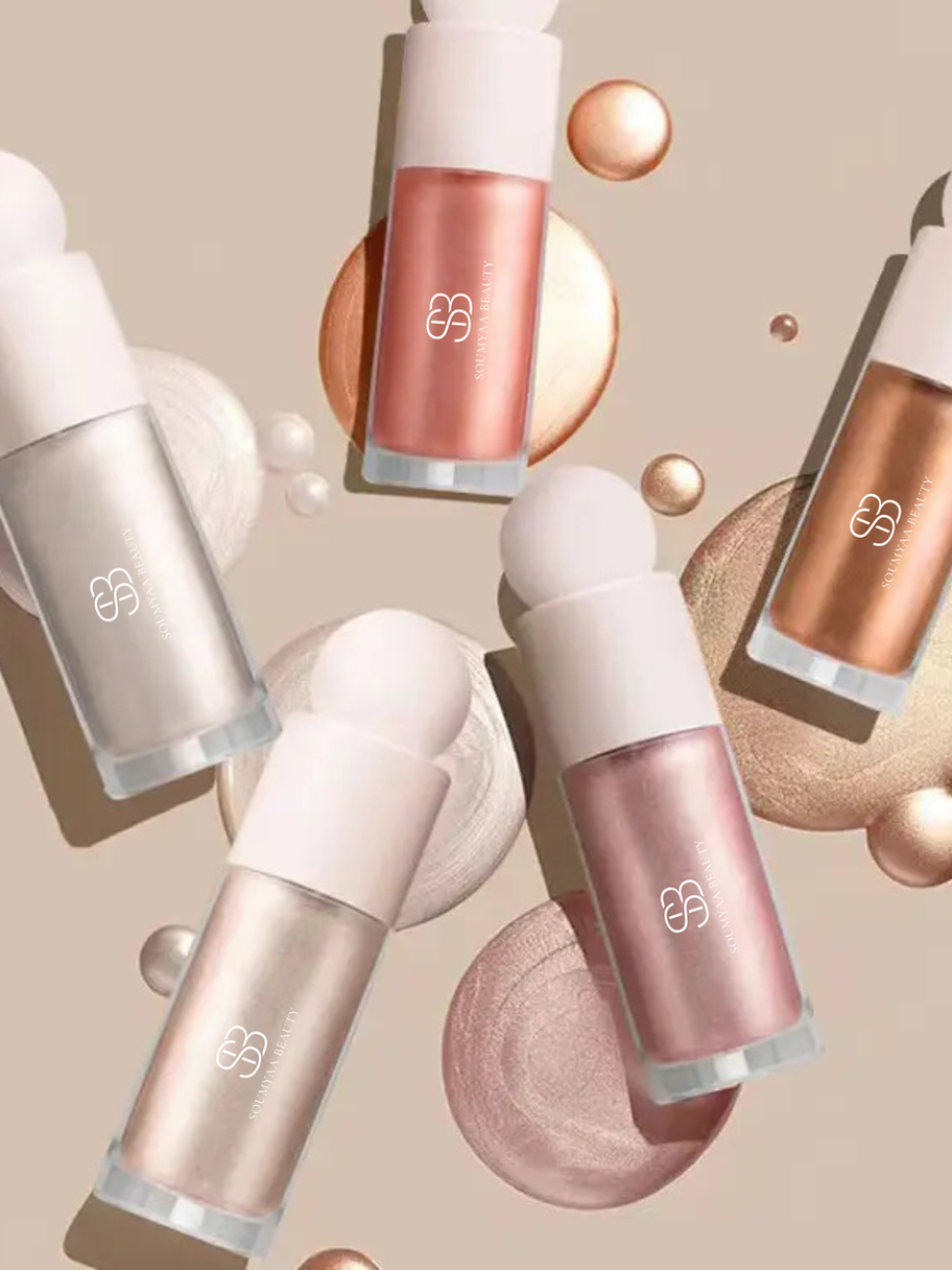 Soumyaa Beauty vegan and cruelty free liquid highlighter