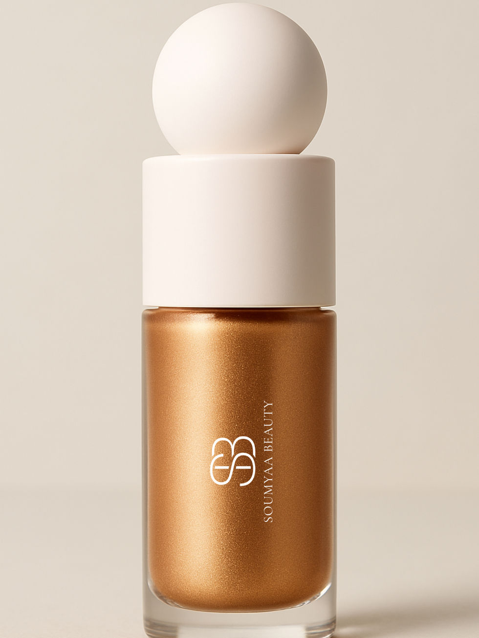 Soumyaa Beauty vegan and cruelty free liquid highlighter