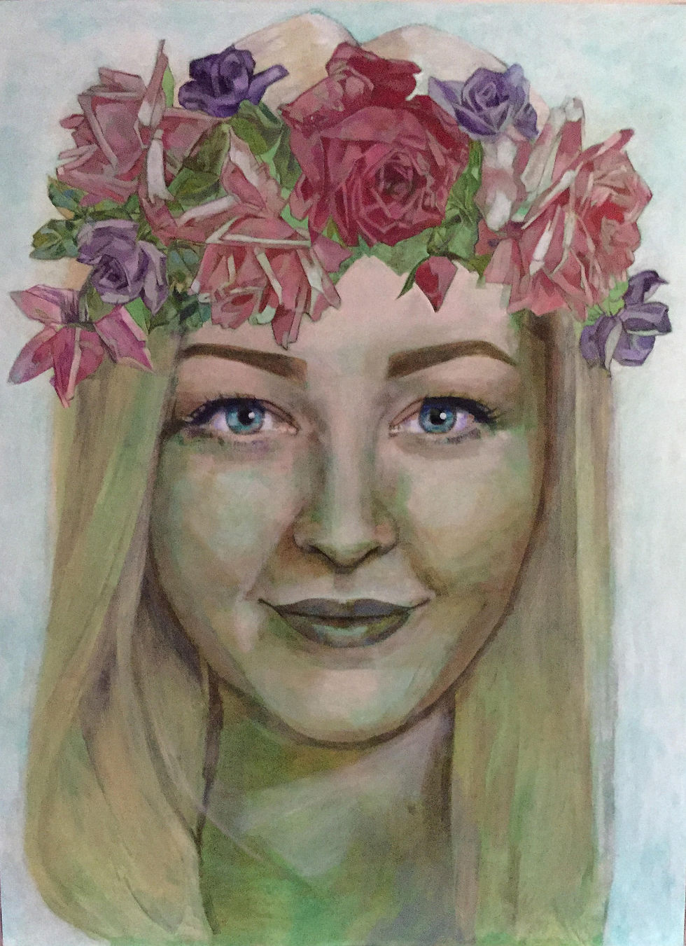 WIP Portrait Oil Painting Fine Art
