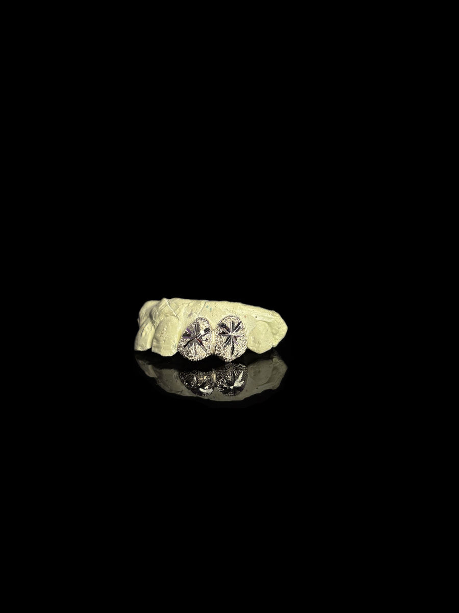 Diamond Starburst Cut 2 Sett — La Lux Oslo, 925 Sølv