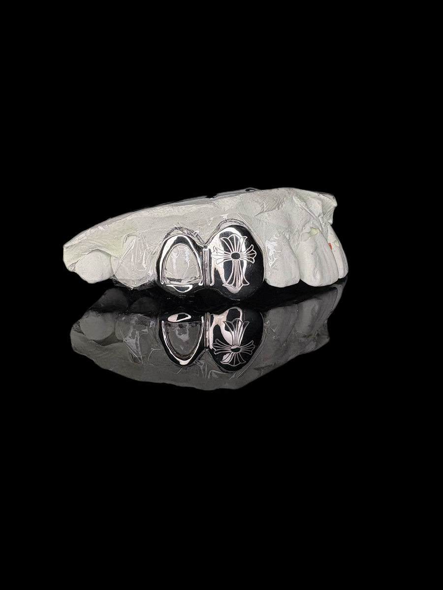 Twin Sett med Chrome Heart Engravering — La Lux Oslo, 925 Sølv