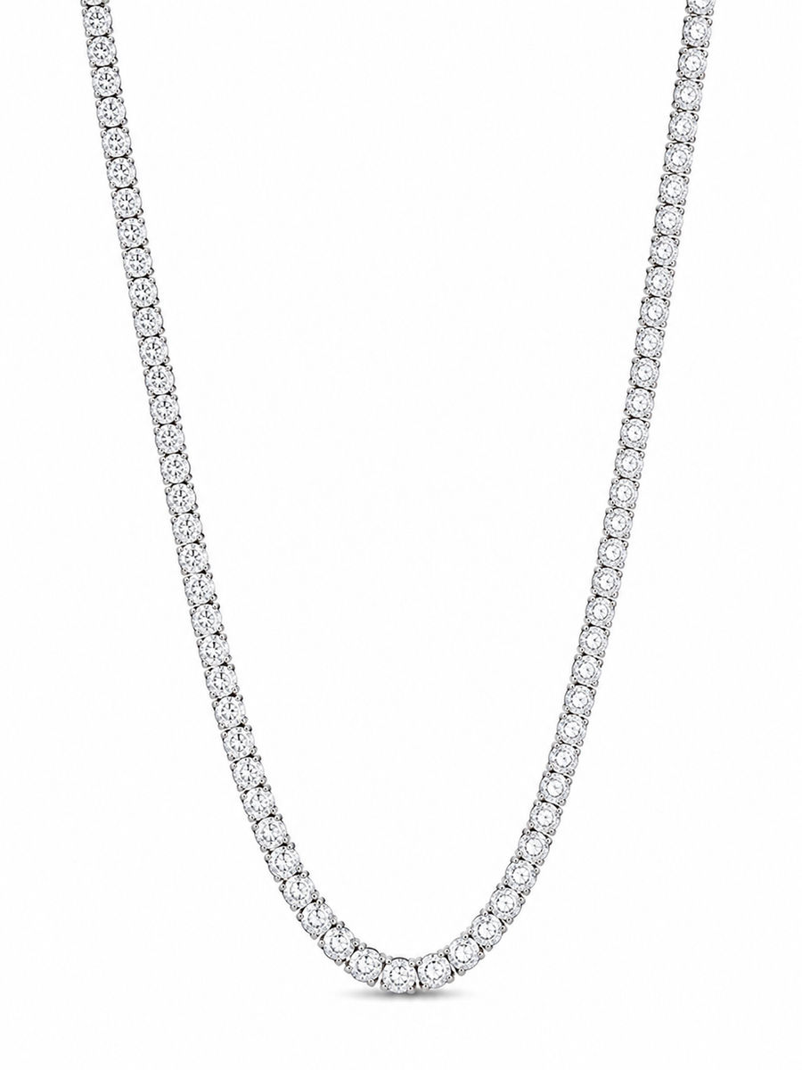 5mm Tennis Chain — La Lux Oslo, 925 Sølv & Moissanite
