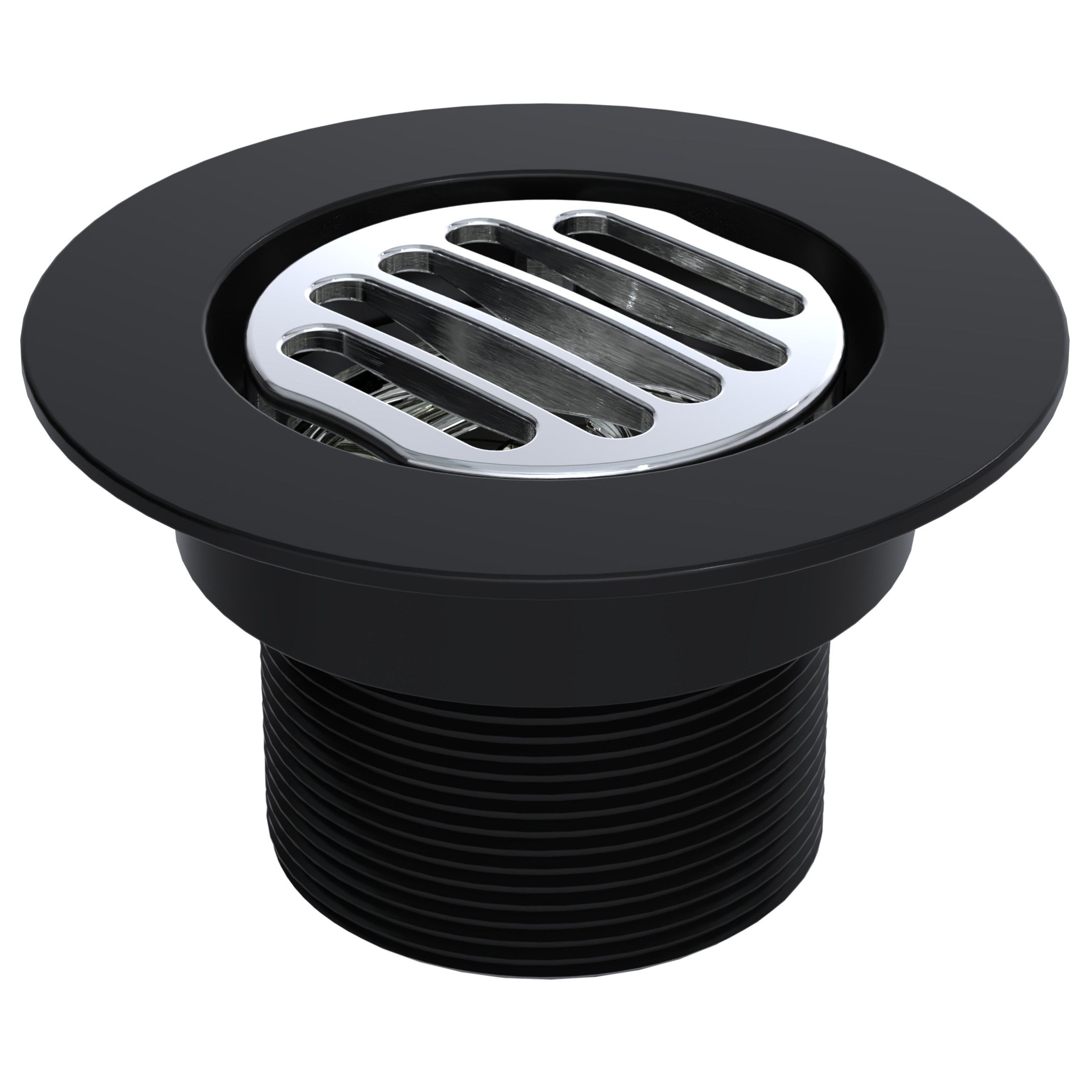 BCS.152.33.XX 4" Split Finish Slotted Round Trim Top