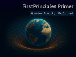 Earth sitting on a spacetime grid.