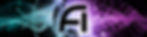 AI text on abstract background with binary code and purple waves. Futuristic and digital theme with blue and purple tones.