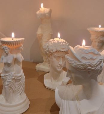 Shaam Candle statues luxury candle statues