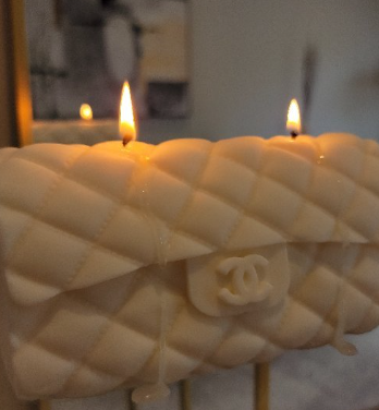 Shaam Candle Chanel bag luxury candle 