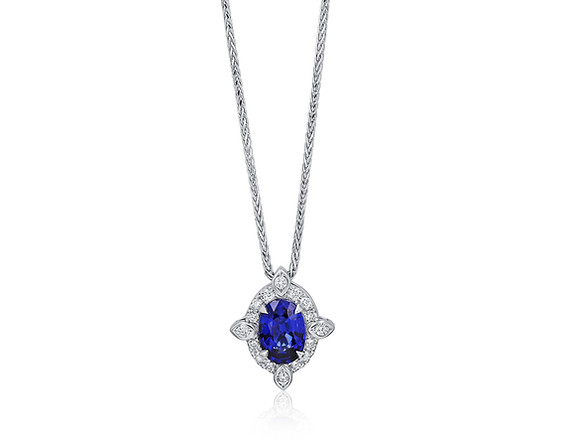 Mandia Jewellery Custom Sapphire Necklace