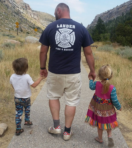 Feike van Dijk and his two children are featured in The Survivors podcast, produced by the National Fire Protection Association