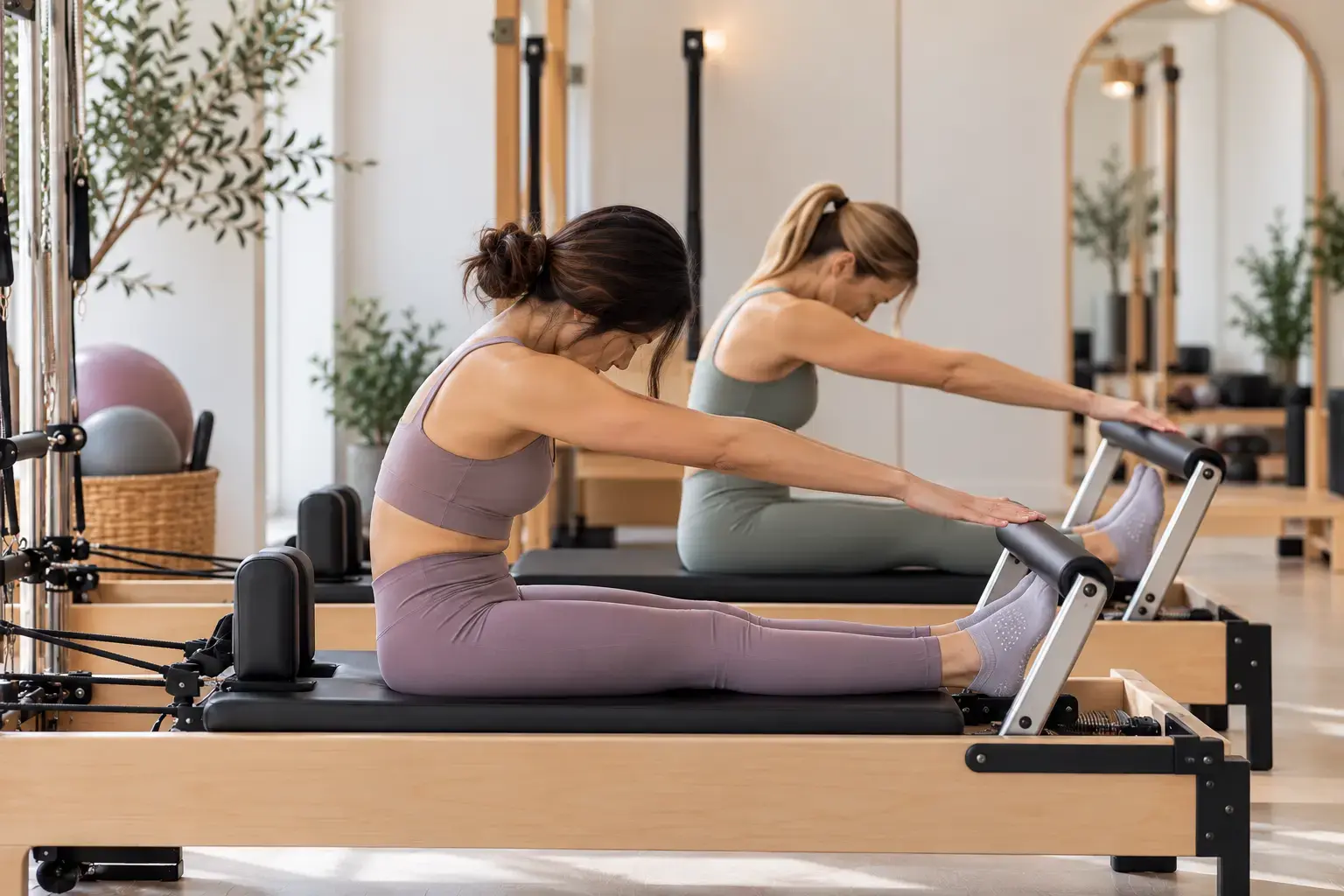 Duet beginners Pilates Reformer in Sherborne St John