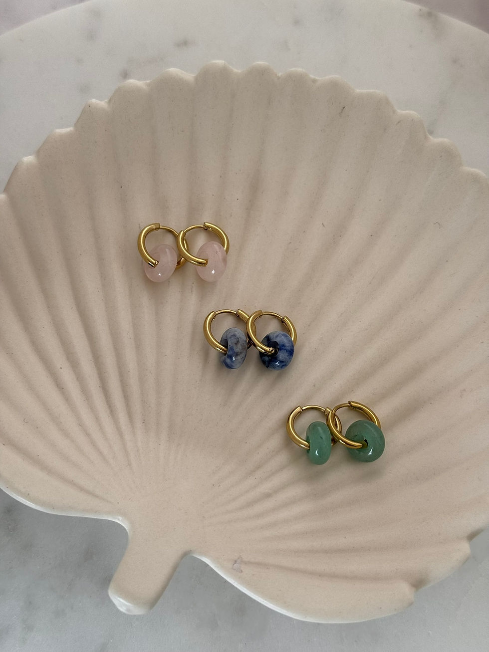 Thumbnail: Rose Quartz Earring