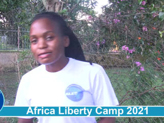 Student from University of Kisubi talking about adventure of jonathan Gullible
