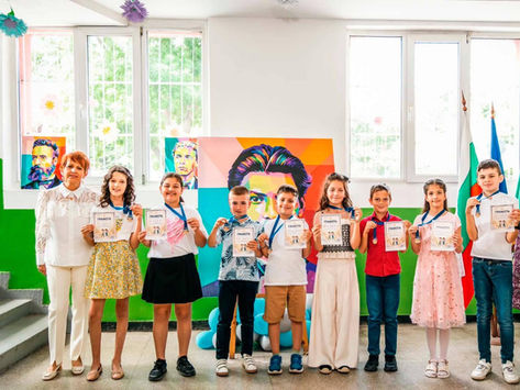 Блестящо представяне на учениците от начален етап в състезанията на СБНУ