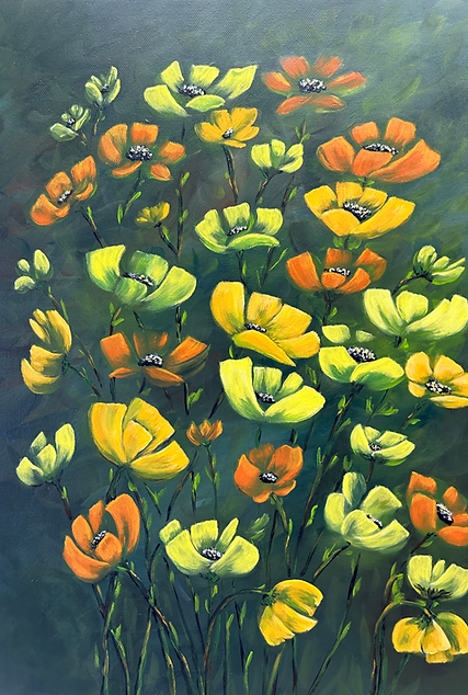 DiRRa Acrylique sur toile à la spatule